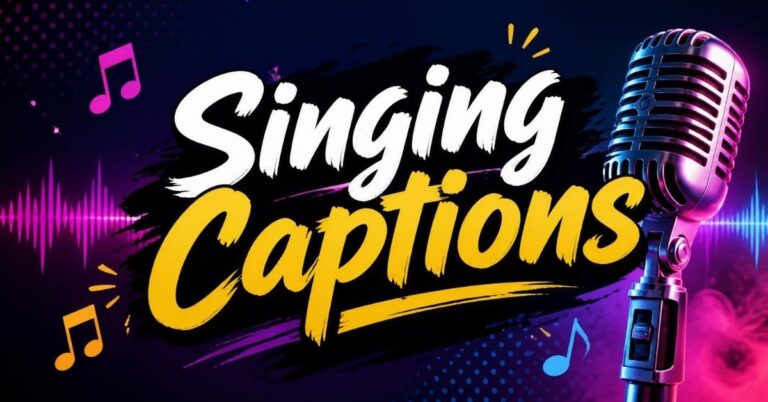 Singing Captions