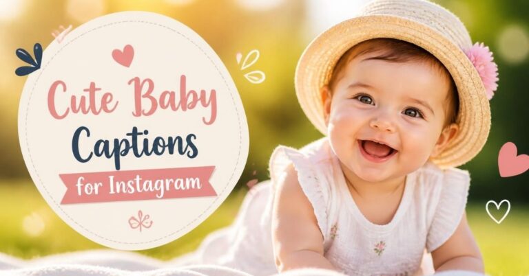 cute baby captions for instagram