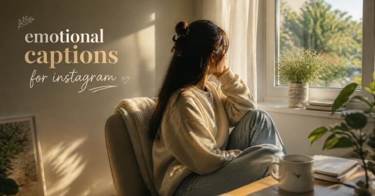 emotional captions for instagram