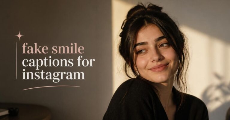 fake smile captions for instagram